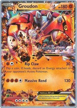 Groudon EX (85/160) (Primal Groudon - Alejandro Ng-Guzman) [World Championships 2015] | Play N Trade Winnipeg