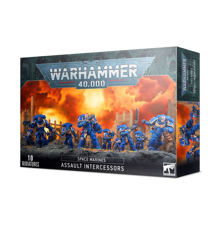 WARHAMMER 40K: SPACE MARINES - ASSAULT INTERCESSORS | Play N Trade Winnipeg