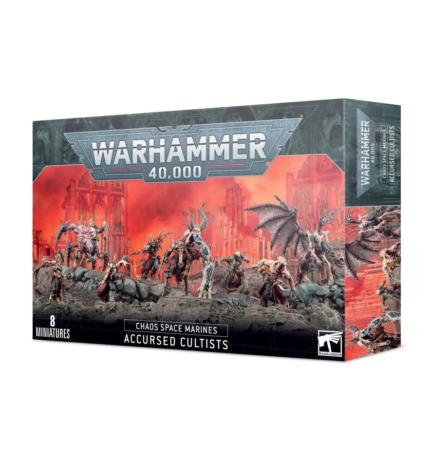 WARHAMMER 40K: CHAOS SPACE MARINES - ACCURSED CULTISTS | Play N Trade Winnipeg