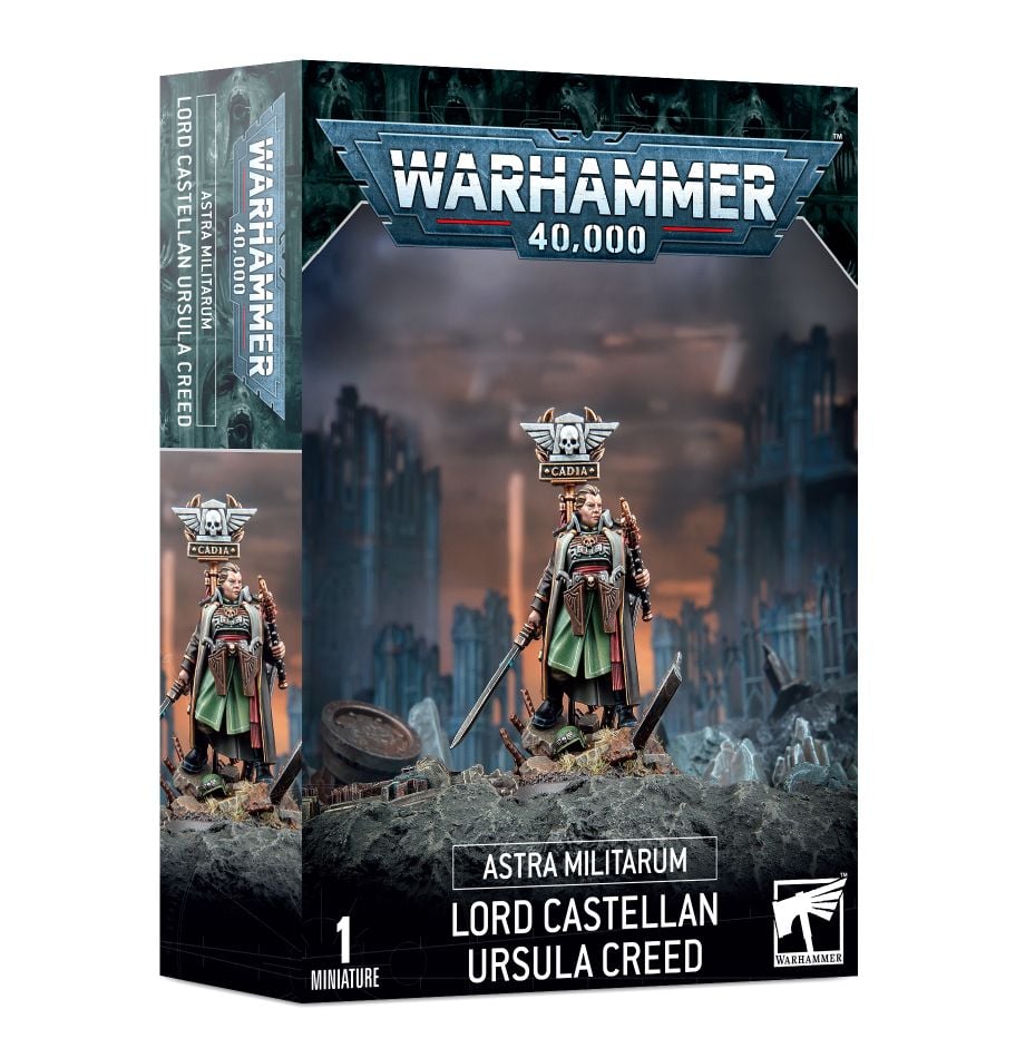WARHAMMER 40K: ASTRA MILITARUM - LORD CASTELLAN URSULA CREED | Play N Trade Winnipeg