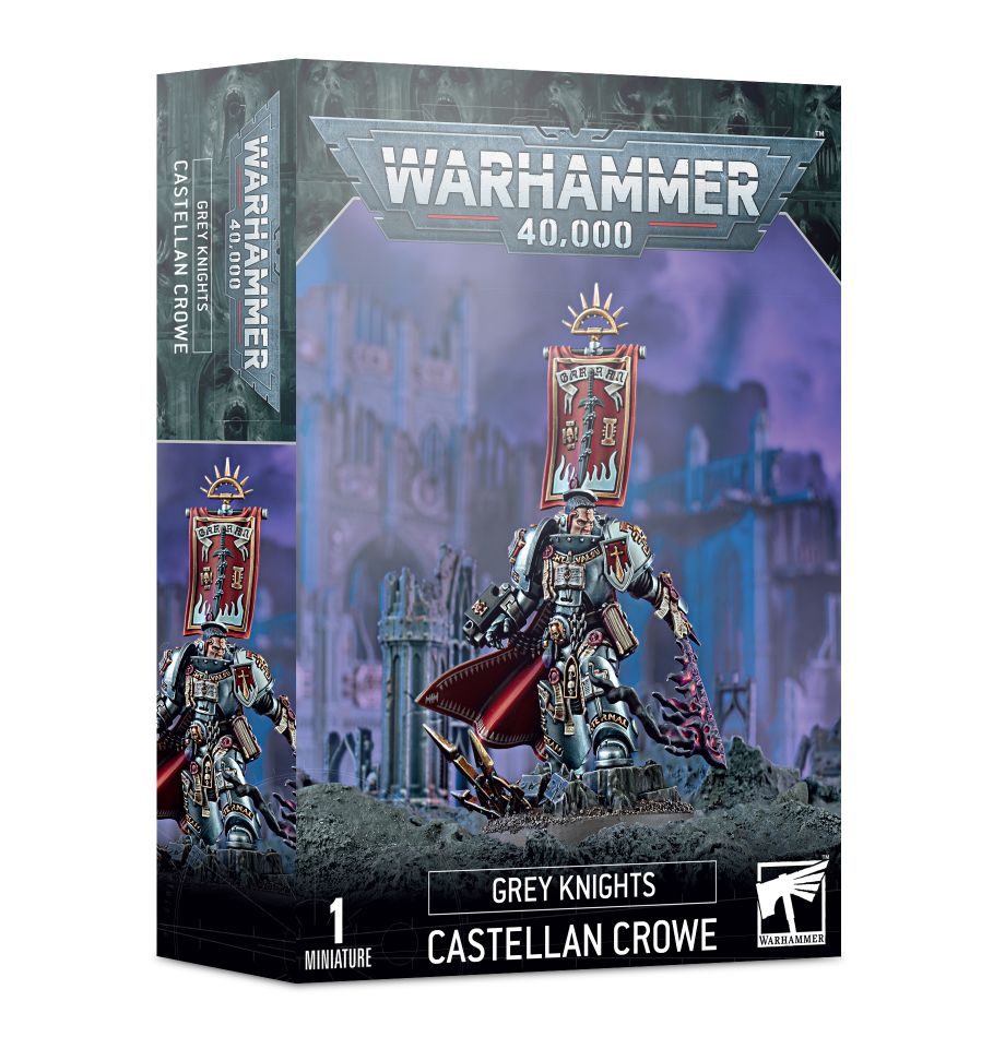 WARHAMMER 40K: GREY KNIGHTS CASTELLAN CROWE | Play N Trade Winnipeg