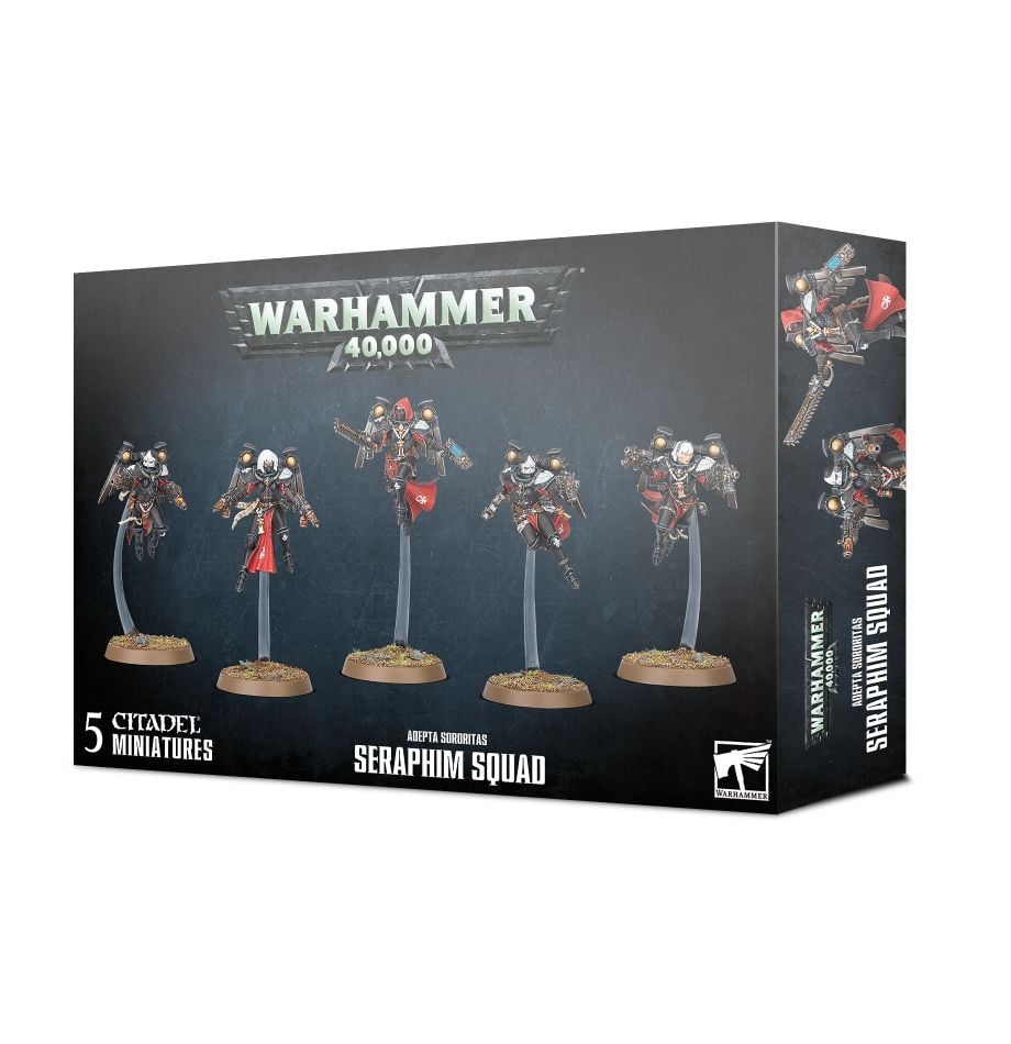 WARHAMMER 40K: ADEPTA SORORITAS - SERAPHIM SQUAD | Play N Trade Winnipeg