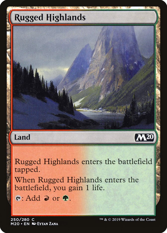 Rugged Highlands [Core Set 2020] | Play N Trade Winnipeg