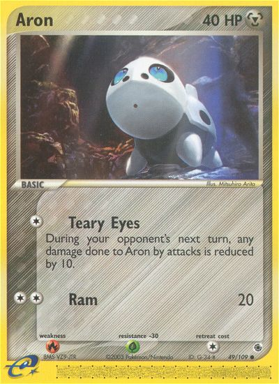 Aron (49/109) [EX: Ruby & Sapphire] | Play N Trade Winnipeg