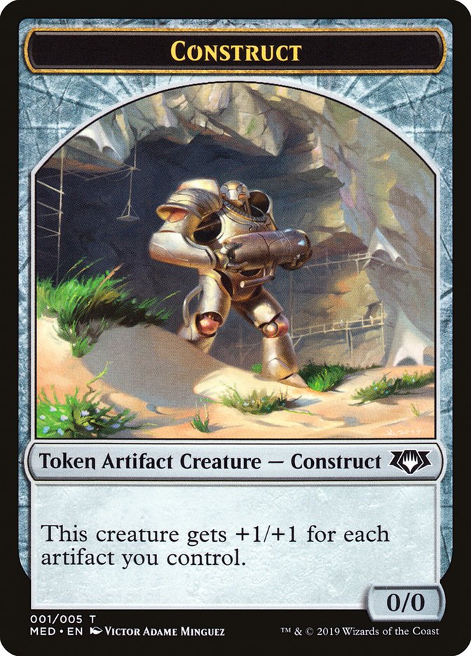 Construct (001/005) [Mythic Edition Tokens] | Play N Trade Winnipeg