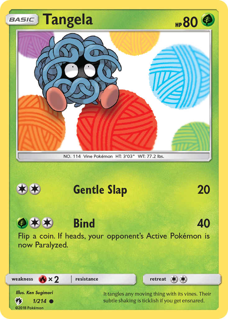 Tangela (1/214) [Sun & Moon: Lost Thunder] | Play N Trade Winnipeg