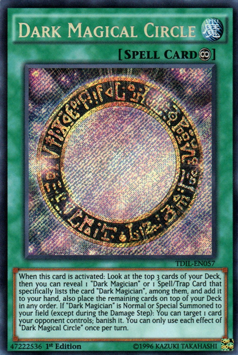 Dark Magical Circle [TDIL-EN057] Secret Rare | Play N Trade Winnipeg