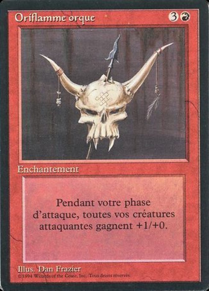 Orcish Oriflamme [Foreign Black Border] | Play N Trade Winnipeg