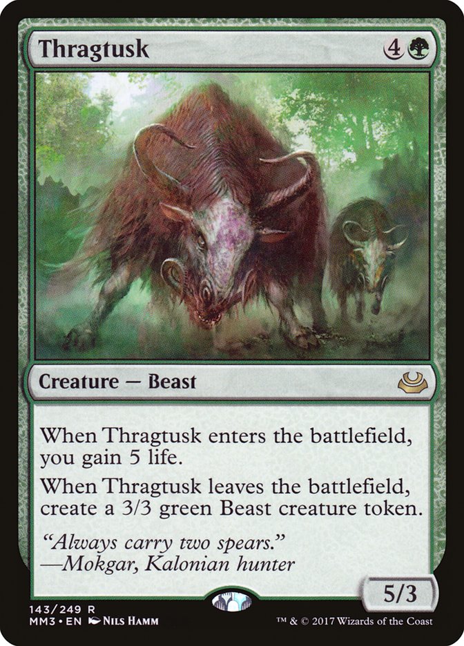 Thragtusk [Modern Masters 2017] | Play N Trade Winnipeg