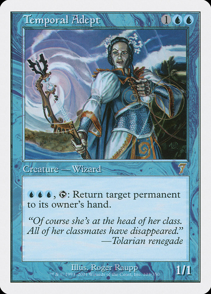 Temporal Adept [Seventh Edition] | Play N Trade Winnipeg