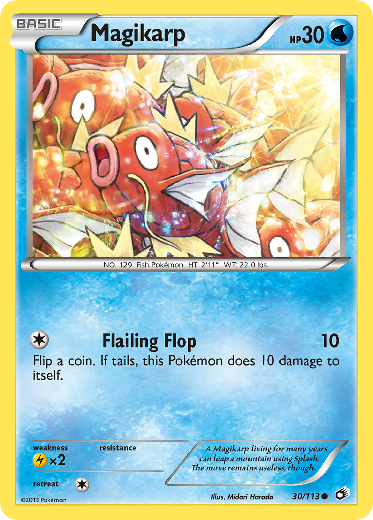 Magikarp (30/113) [Black & White: Legendary Treasures] | Play N Trade Winnipeg