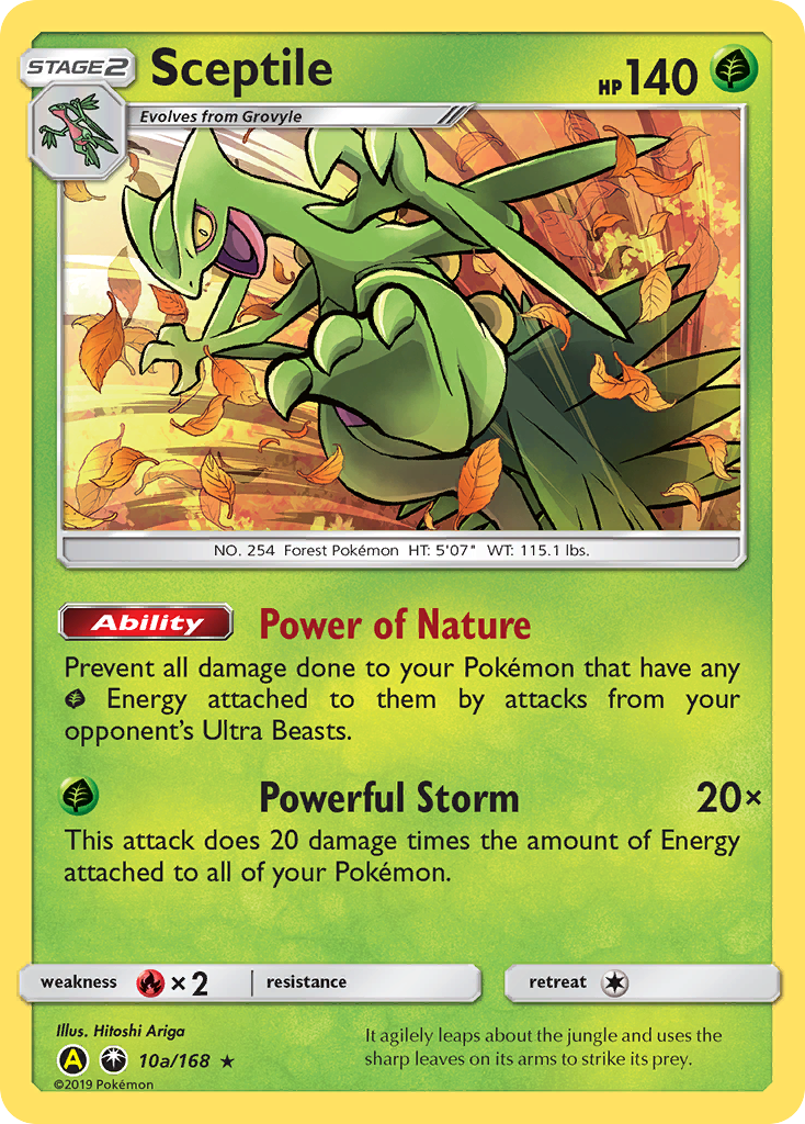 Sceptile (10a/168) [Alternate Art Promos] | Play N Trade Winnipeg