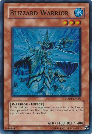 Blizzard Warrior [HA01-EN002] Super Rare | Play N Trade Winnipeg