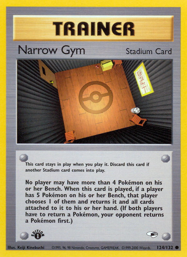 Narrow Gym (124/132) [Gym Heroes 1st Edition] | Play N Trade Winnipeg