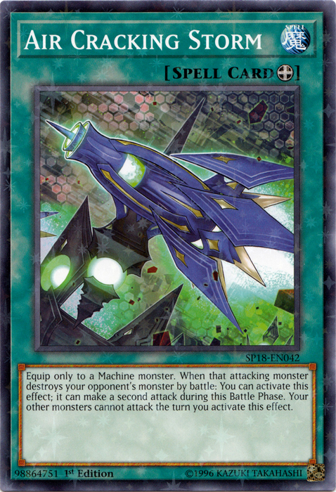 Air Cracking Storm [SP18-EN042] Starfoil Rare | Play N Trade Winnipeg