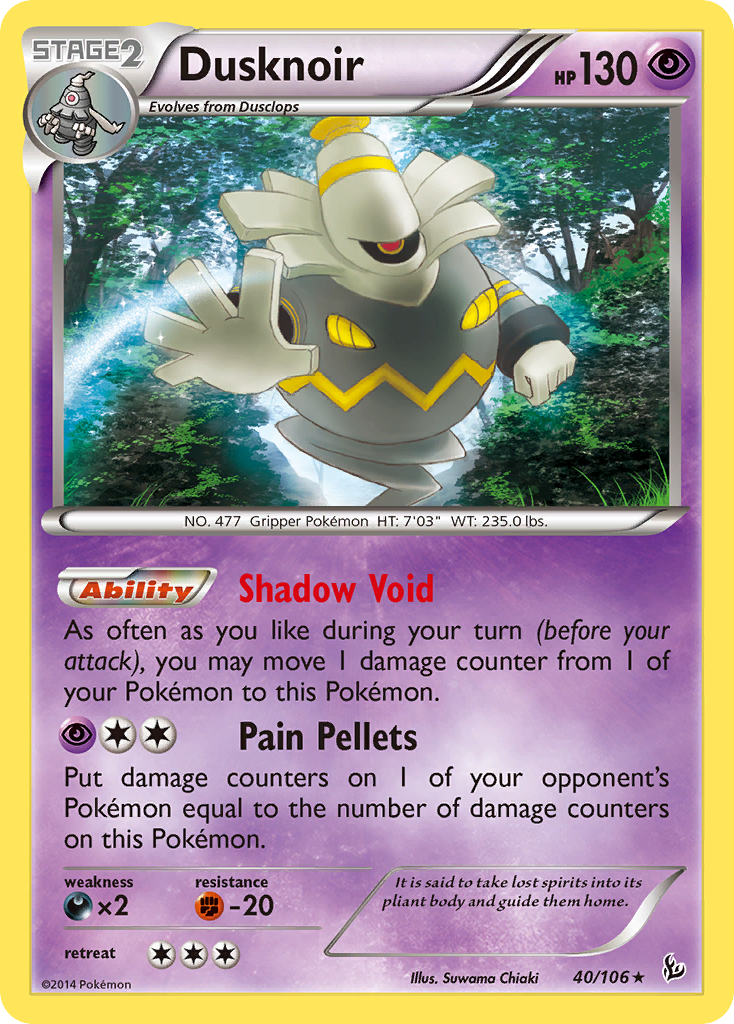 Dusknoir (40/106) [XY: Flashfire] | Play N Trade Winnipeg