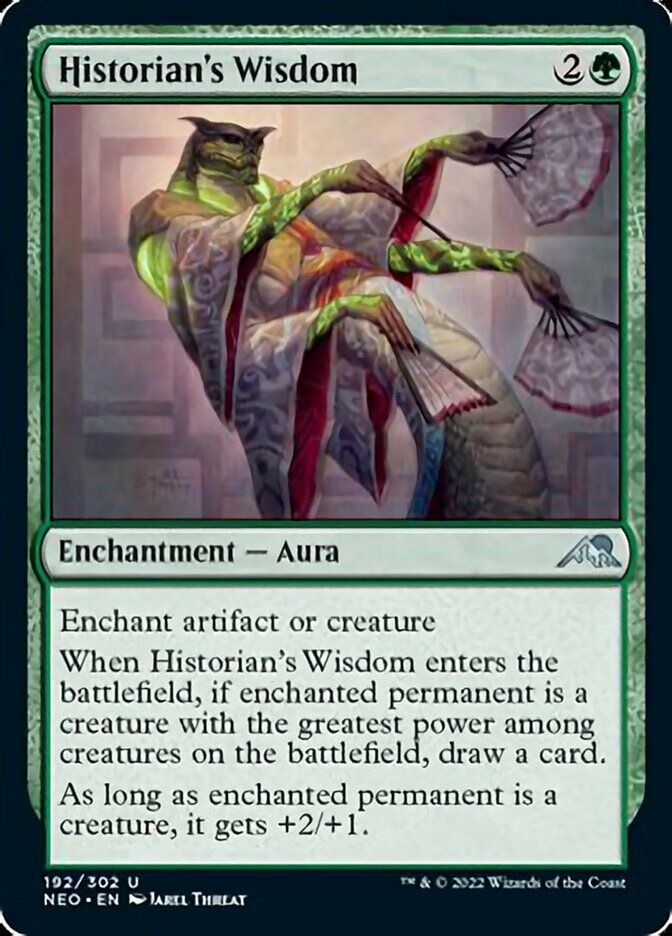 Historian's Wisdom [Kamigawa: Neon Dynasty] | Play N Trade Winnipeg