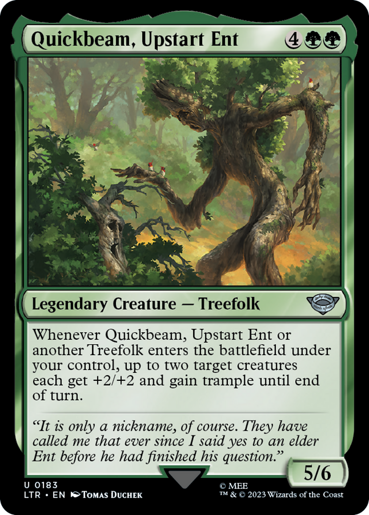 Quickbeam, Upstart Ent [The Lord of the Rings: Tales of Middle-Earth] | Play N Trade Winnipeg