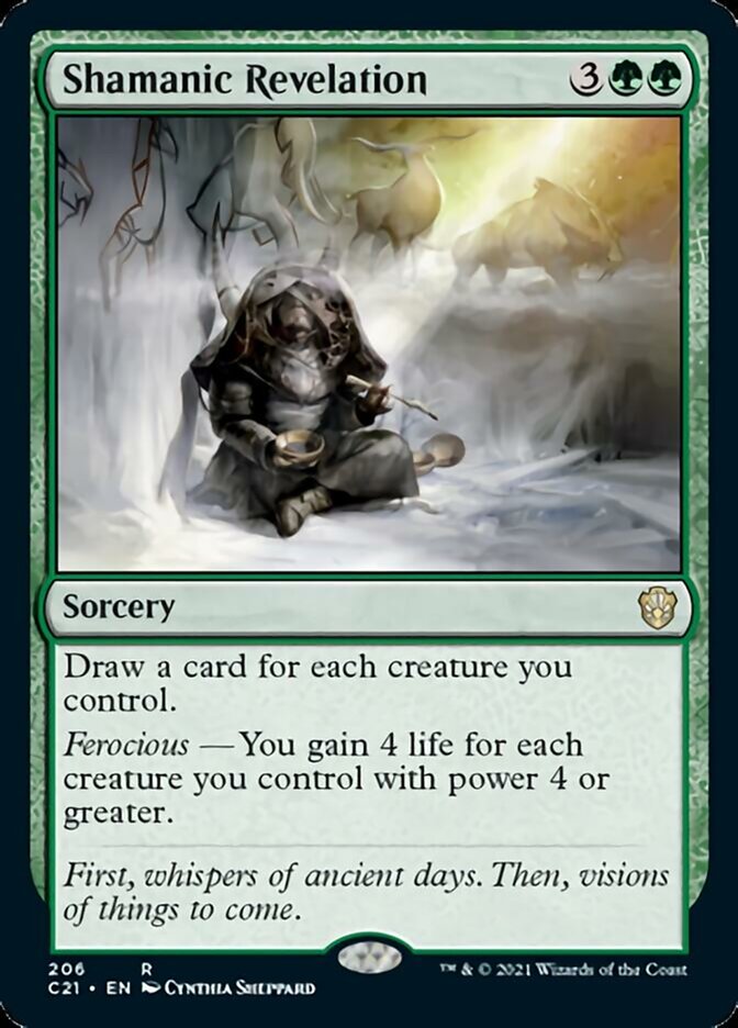 Shamanic Revelation [Commander 2021] | Play N Trade Winnipeg