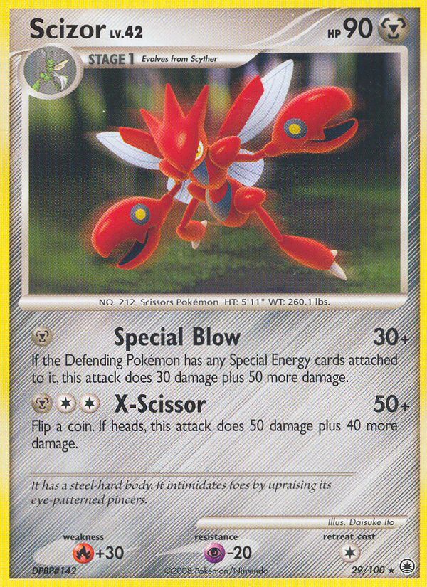 Scizor (29/100) [Diamond & Pearl: Majestic Dawn] | Play N Trade Winnipeg