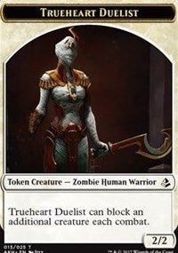 Trueheart Duelist // Snake Token [Amonkhet Tokens] | Play N Trade Winnipeg