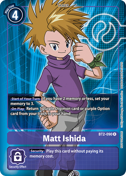 Matt Ishida [BT2-090] (Buy-A-Box Promo) [Release Special Booster Ver.1.0 Promos] | Play N Trade Winnipeg