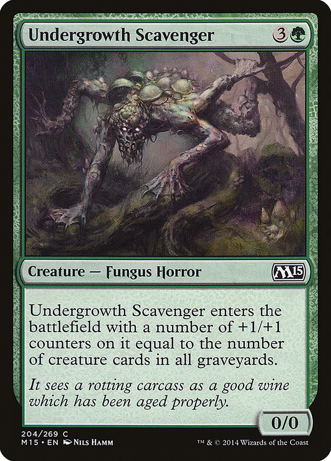 Undergrowth Scavenger [Magic 2015] | Play N Trade Winnipeg