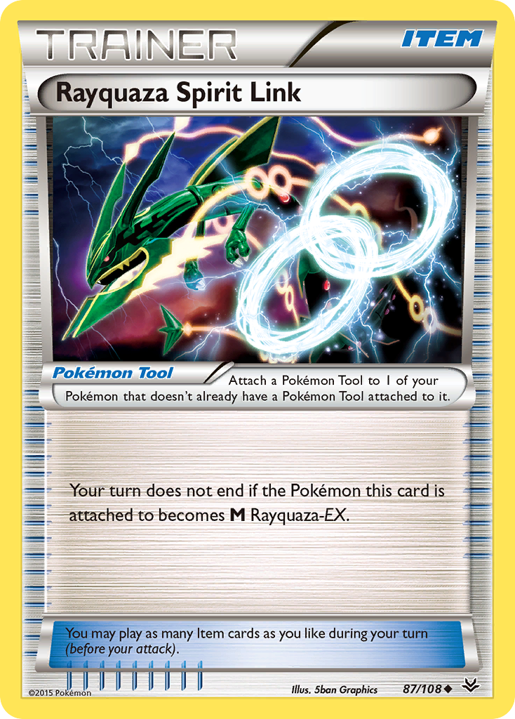 Rayquaza Spirit Link (87/108) [XY: Roaring Skies] | Play N Trade Winnipeg