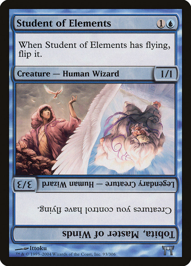 Student of Elements // Tobita, Master of Winds [Champions of Kamigawa] | Play N Trade Winnipeg