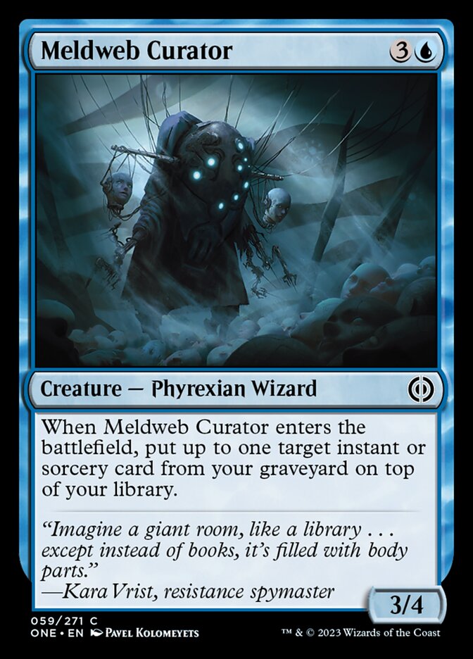 Meldweb Curator [Phyrexia: All Will Be One] | Play N Trade Winnipeg