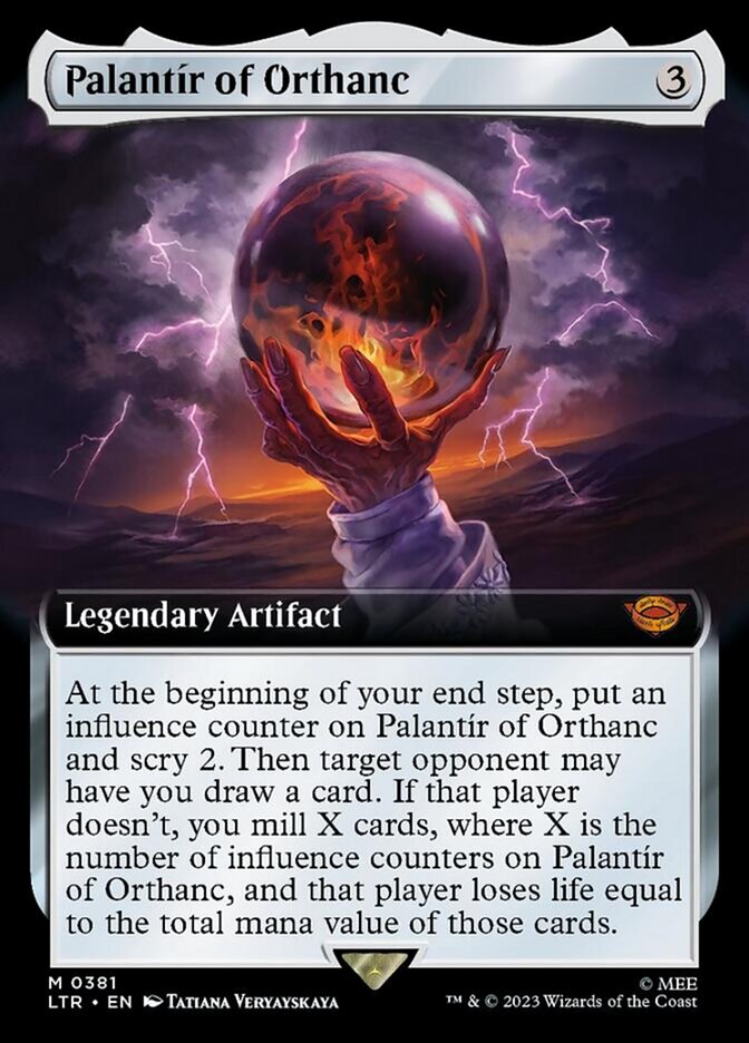 Palantir of Orthanc (Extended Art) [The Lord of the Rings: Tales of Middle-Earth] | Play N Trade Winnipeg