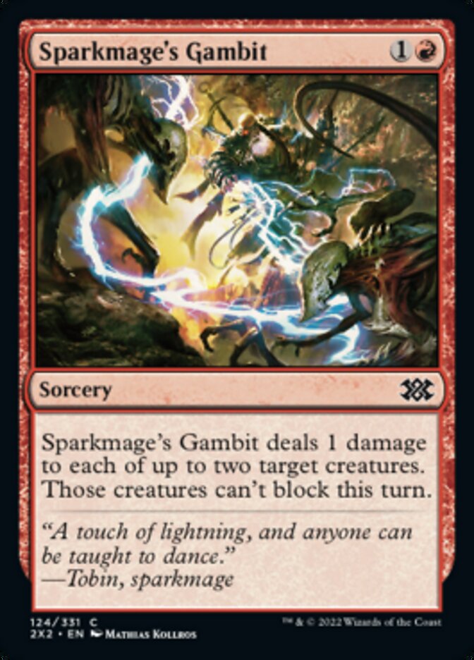 Sparkmage's Gambit [Double Masters 2022] | Play N Trade Winnipeg