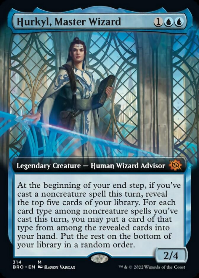 Hurkyl, Master Wizard (Extended Art) [The Brothers' War] | Play N Trade Winnipeg