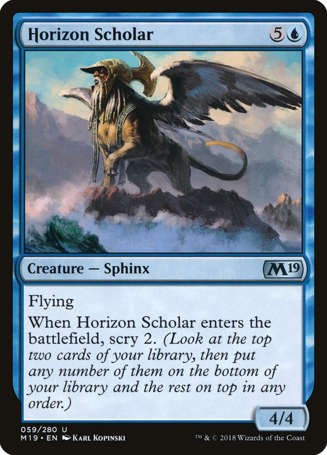 Horizon Scholar [Core Set 2019] | Play N Trade Winnipeg