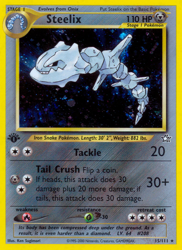 Steelix (15/111) [Neo Genesis 1st Edition] | Play N Trade Winnipeg