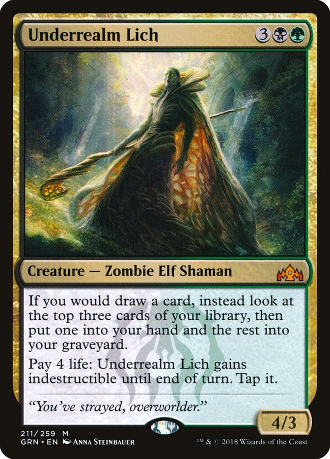 Underrealm Lich [Guilds of Ravnica] | Play N Trade Winnipeg