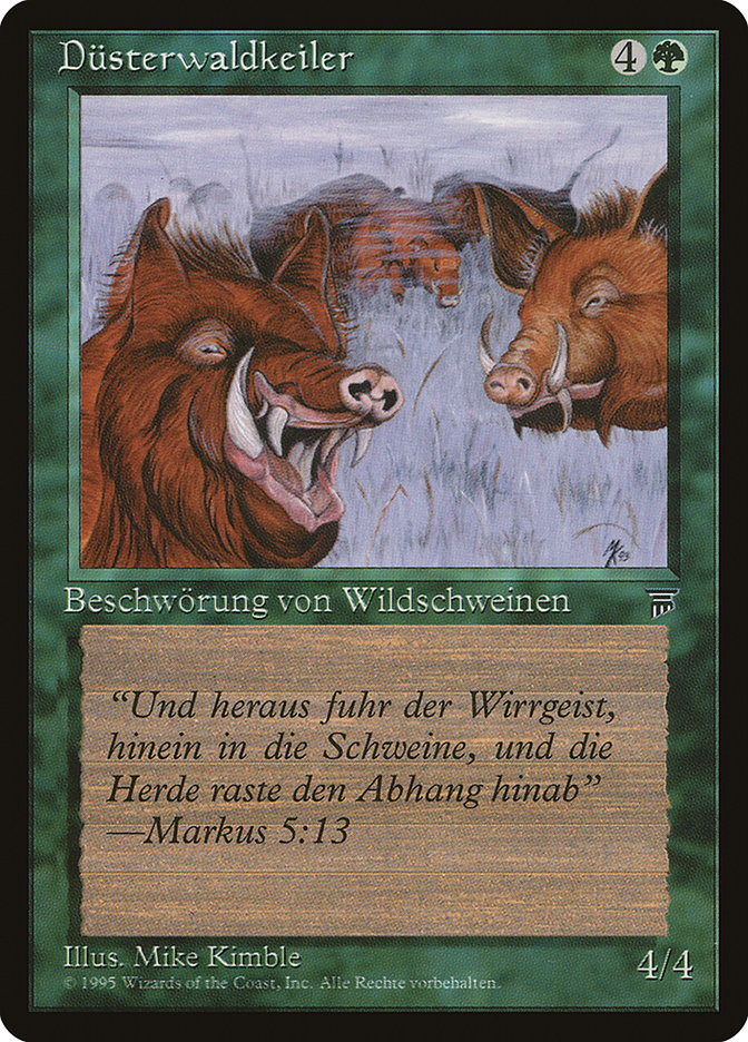 Durkwood Boars (German) - "Dusterwaldkeiler" [Renaissance] | Play N Trade Winnipeg