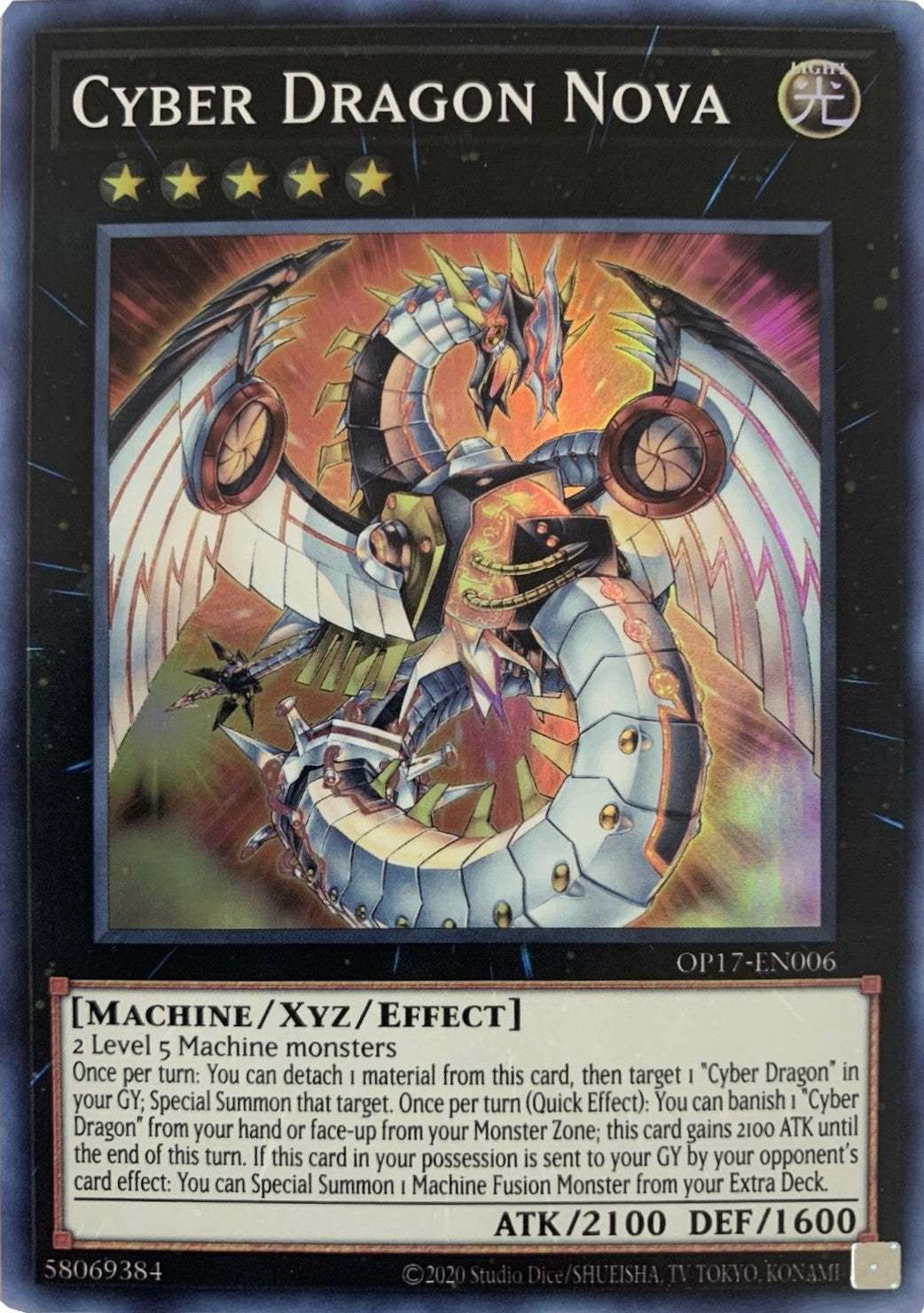 Cyber Dragon Nova [OP17-EN006] Super Rare | Play N Trade Winnipeg