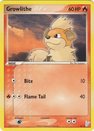 Growlithe (4/12) [EX: Trainer Kit 2 - Minun] | Play N Trade Winnipeg