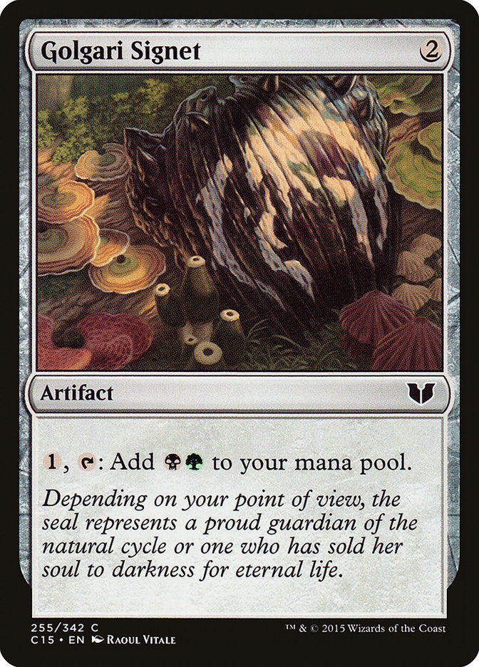 Golgari Signet [Commander 2015] | Play N Trade Winnipeg