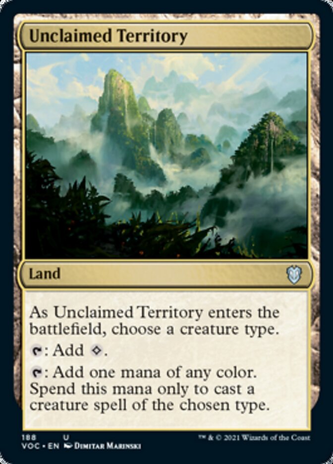 Unclaimed Territory [Innistrad: Crimson Vow Commander] | Play N Trade Winnipeg