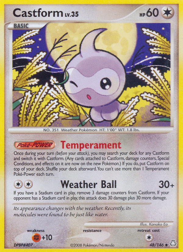 Castform (48/146) [Diamond & Pearl: Legends Awakened] | Play N Trade Winnipeg