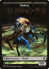 Elf Warrior // Thrull Token [Commander Legends Tokens] | Play N Trade Winnipeg