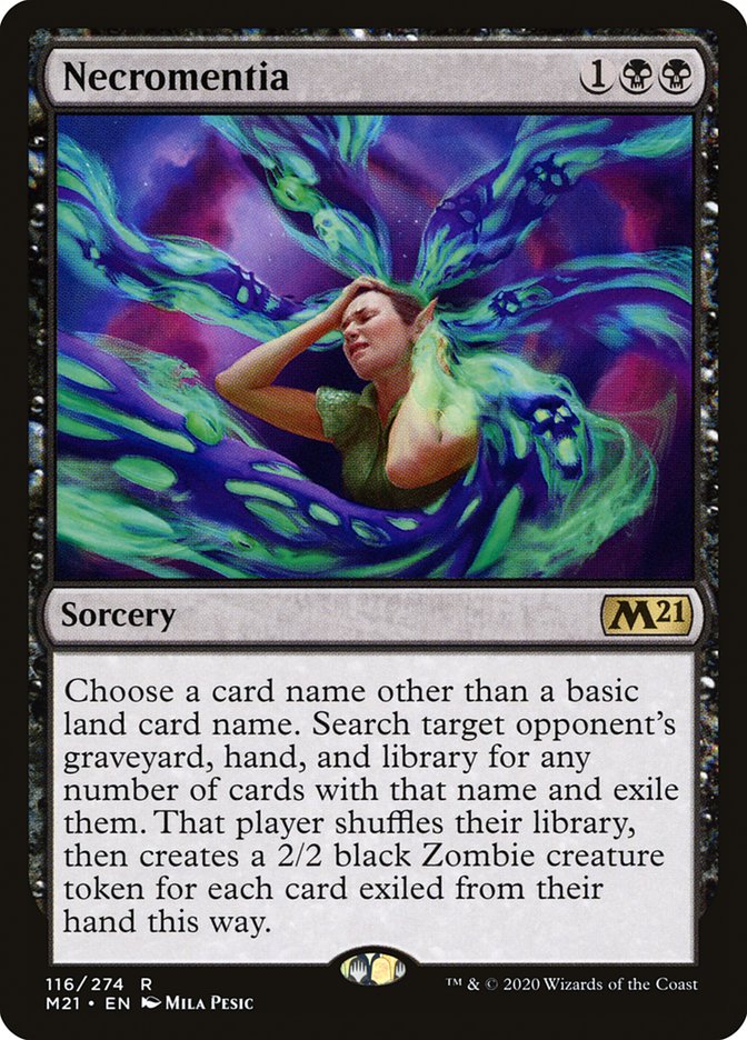 Necromentia [Core Set 2021] | Play N Trade Winnipeg