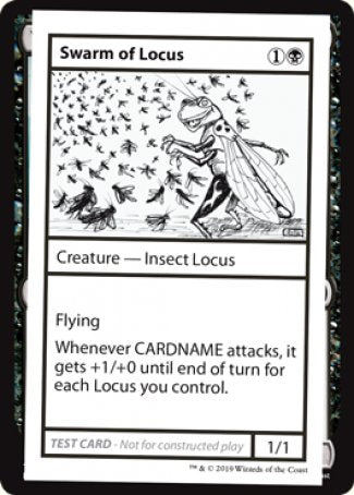 Swarm of Locus (2021 Edition) [Mystery Booster Playtest Cards] | Play N Trade Winnipeg