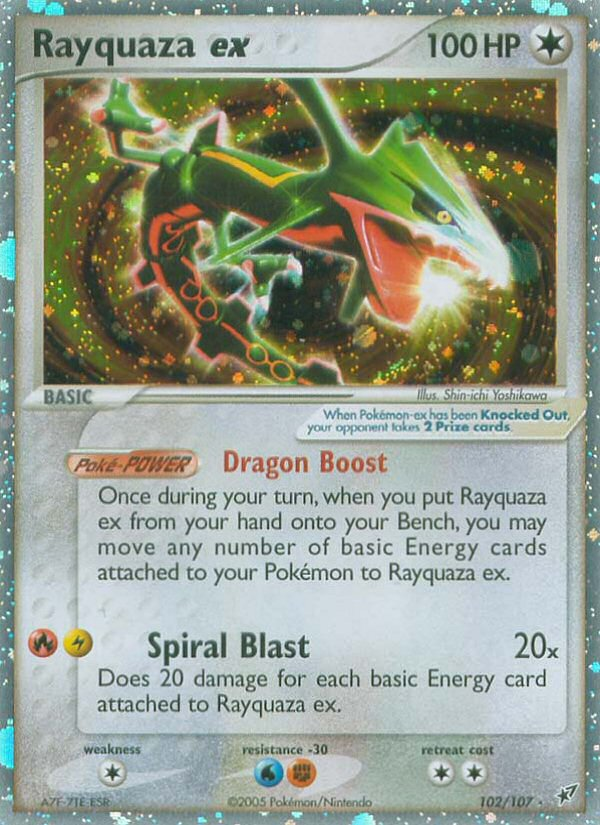 Rayquaza ex (102/107) [EX: Deoxys] | Play N Trade Winnipeg