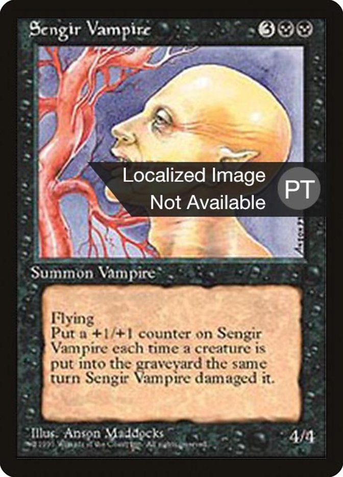 Sengir Vampire [Fourth Edition (Foreign Black Border)] | Play N Trade Winnipeg