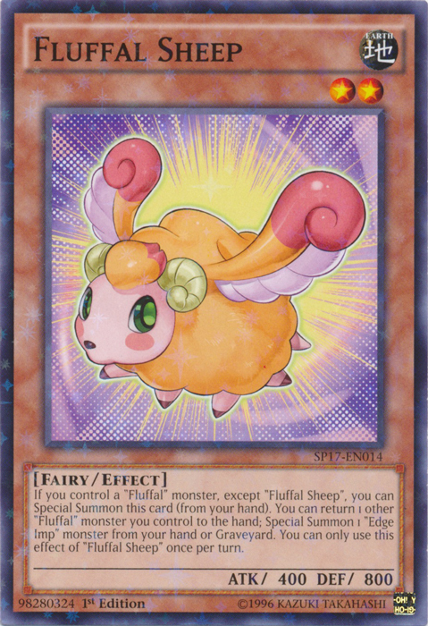 Fluffal Sheep [SP17-EN014] Starfoil Rare | Play N Trade Winnipeg