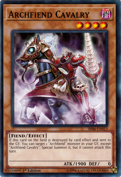 Archfiend Cavalry [SR06-EN013] Common | Play N Trade Winnipeg