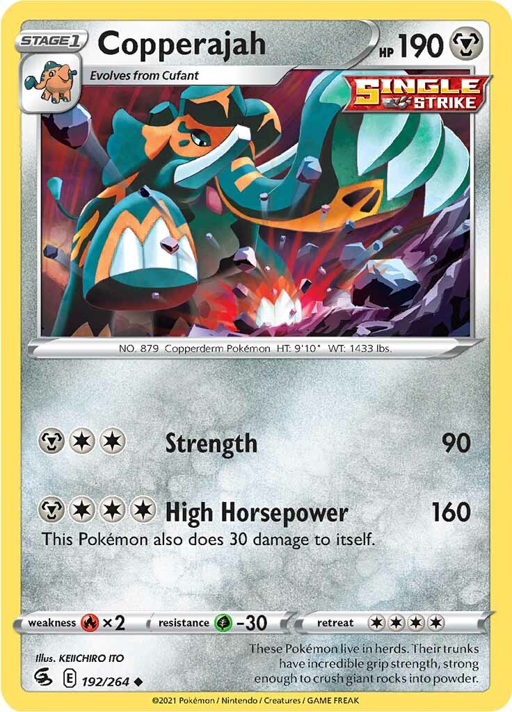 Copperajah (192/264) [Sword & Shield: Fusion Strike] | Play N Trade Winnipeg